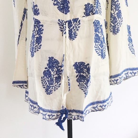 🌸Host Pick🌸 Last 3! Vintage Beach Print Romper - Picture 6 of 8